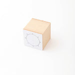 Mizushima Schedule Circle Rubber Stamp