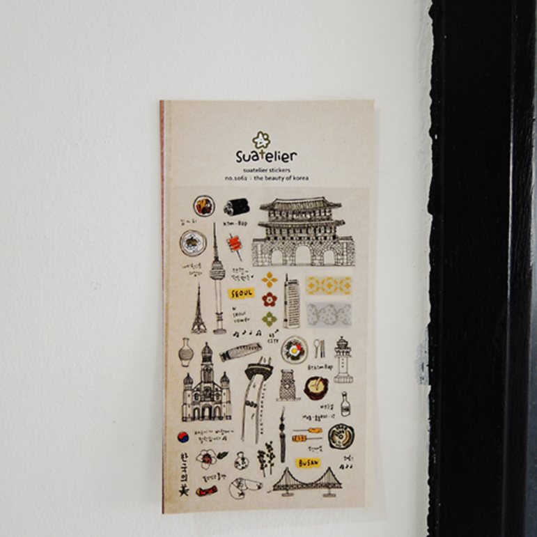 Suatelier Sticker -The Beauty of Korea