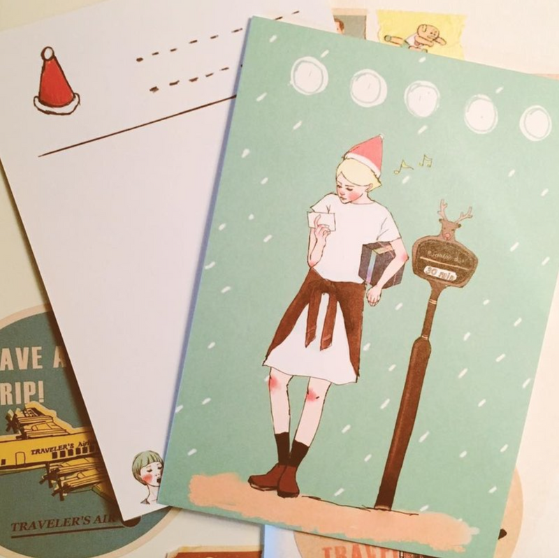 La Dolce Vita Christmas Postcards