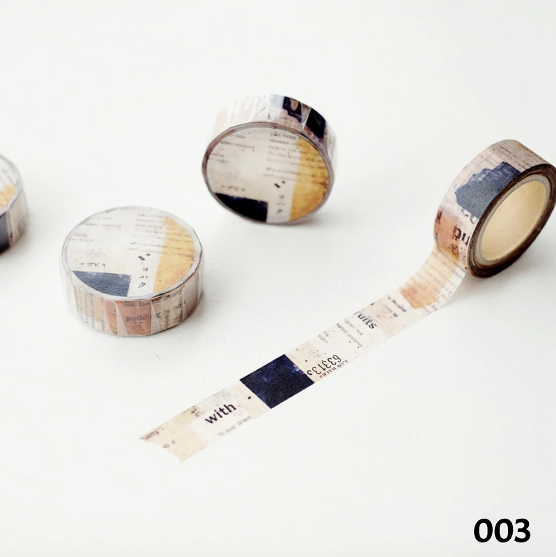 YOHAKU Original Washi Tapes Collection I