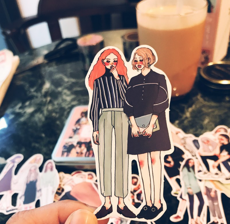 LDV [As Long as You're Fine] Sticker Set (25pcs)