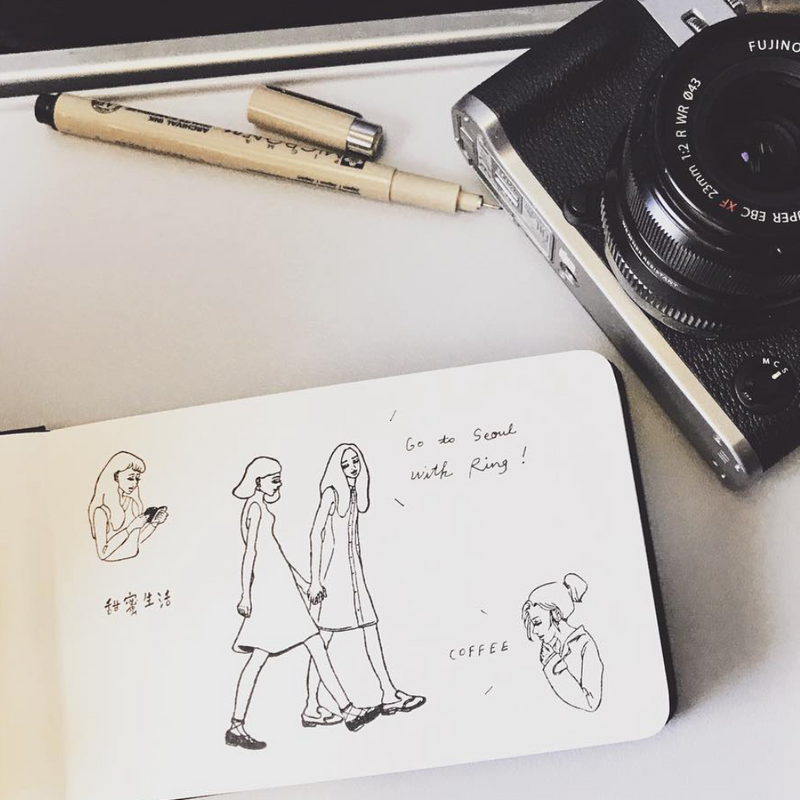 LDV [As Long as You're Fine] Rubber Stamps Set