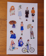 LDV Transparent Sticker Sheets Set (5pcs)