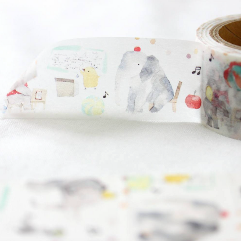 Liang Feng Watercolour Washi Tapes - Illustration Books