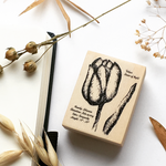 OHS Tulip Rubber Stamp