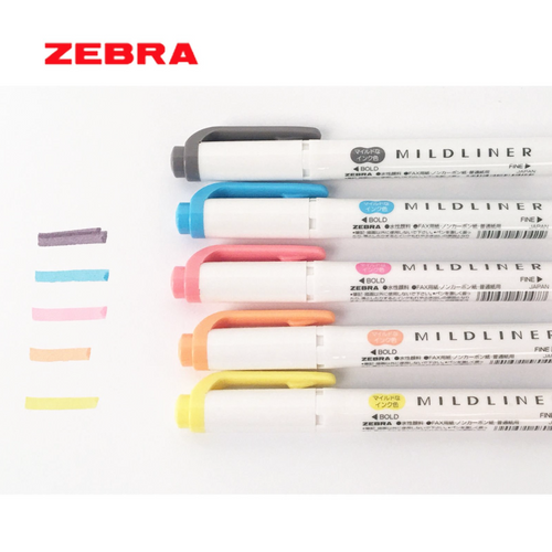 Zebra Mildliner Double-Sided Highlighter