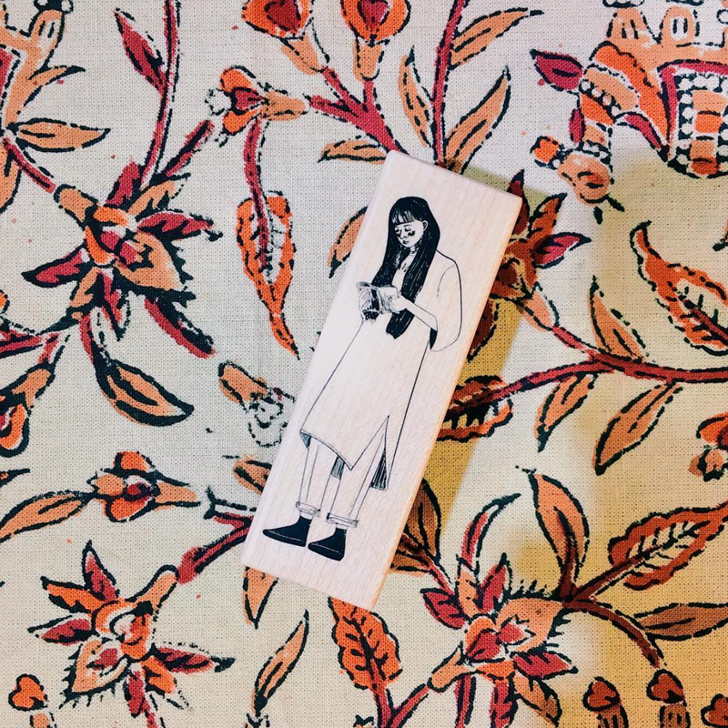 LDV x Green Green Island Rubber Stamp