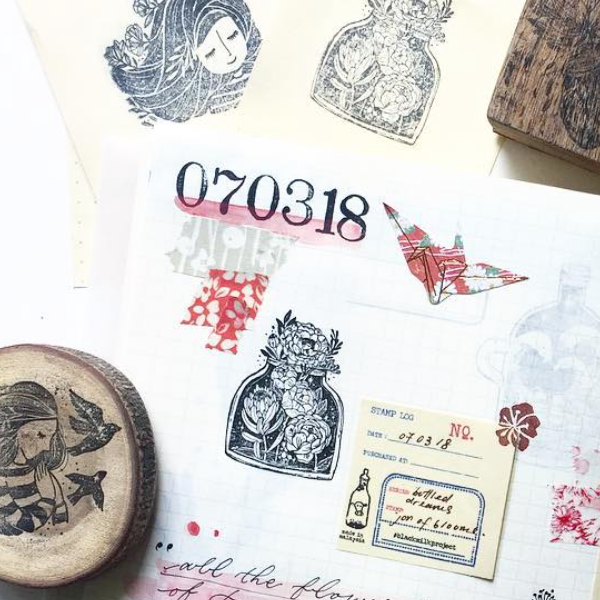 Black Milk Project Rubber Stamp - Bottled Dream Series