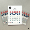 Suatelier Stickers - Geometric Plain III