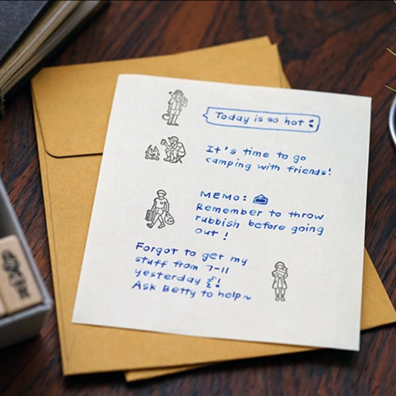 Today’s Stamp Rubber Stamp