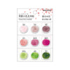 Seasonal Colour Swatch Tracing Paper Stickers