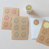 Ajassi Rubber Stamp - Round Series