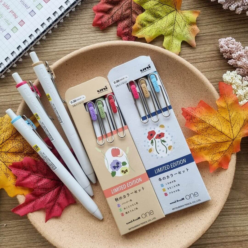 Uni-ball One Gel Pen (0.38 mm) - Autumn Series – Sumthings of Mine