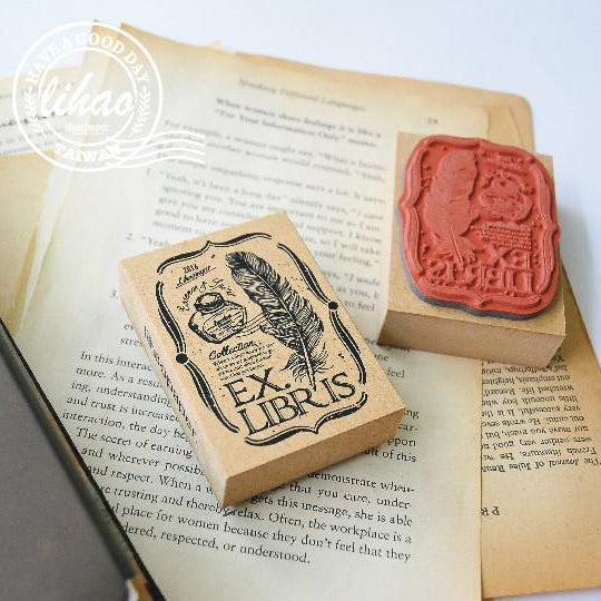 lihaopaper Ex-librīs Rubber Stamps