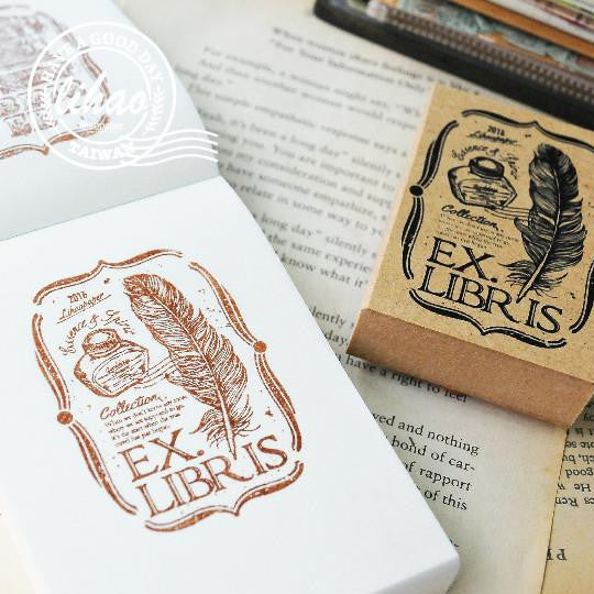 Elf female Wood Mounted Rubber Stamp 