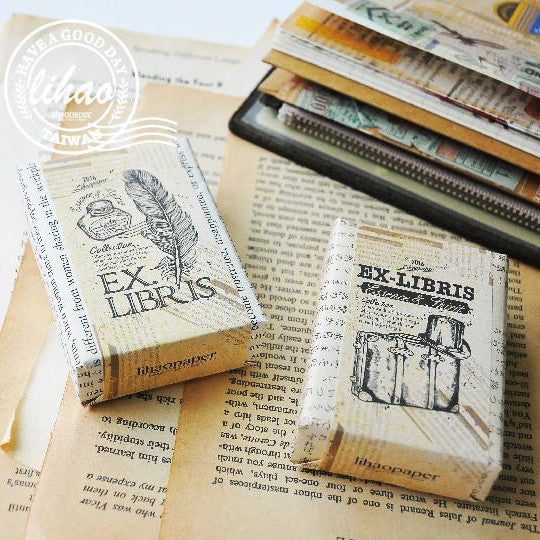 lihaopaper Ex-librīs Rubber Stamps