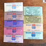 Vintage Ticket Set - Wake's Services (9pcs)