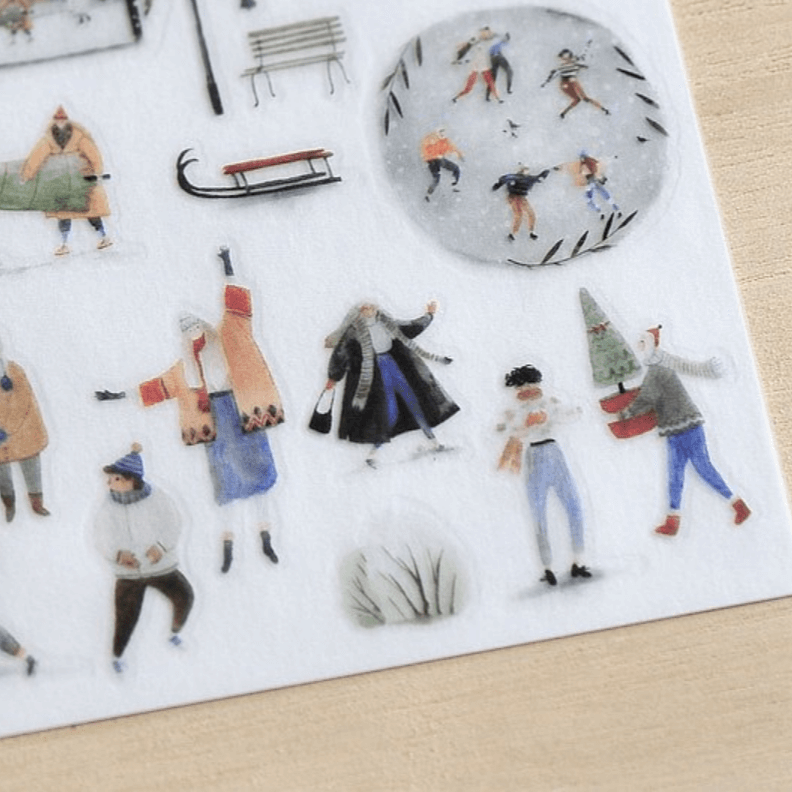 MU Print-On Sticker - Winter Limited Edition Series III