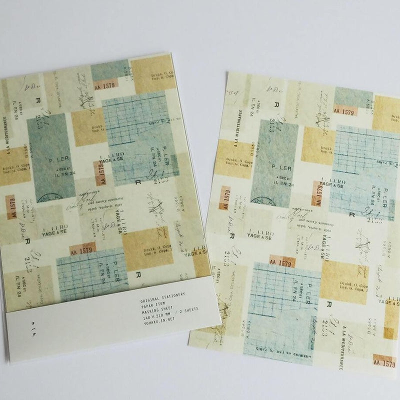 YOHAKU Washi Sticker Sheets - 002 Select