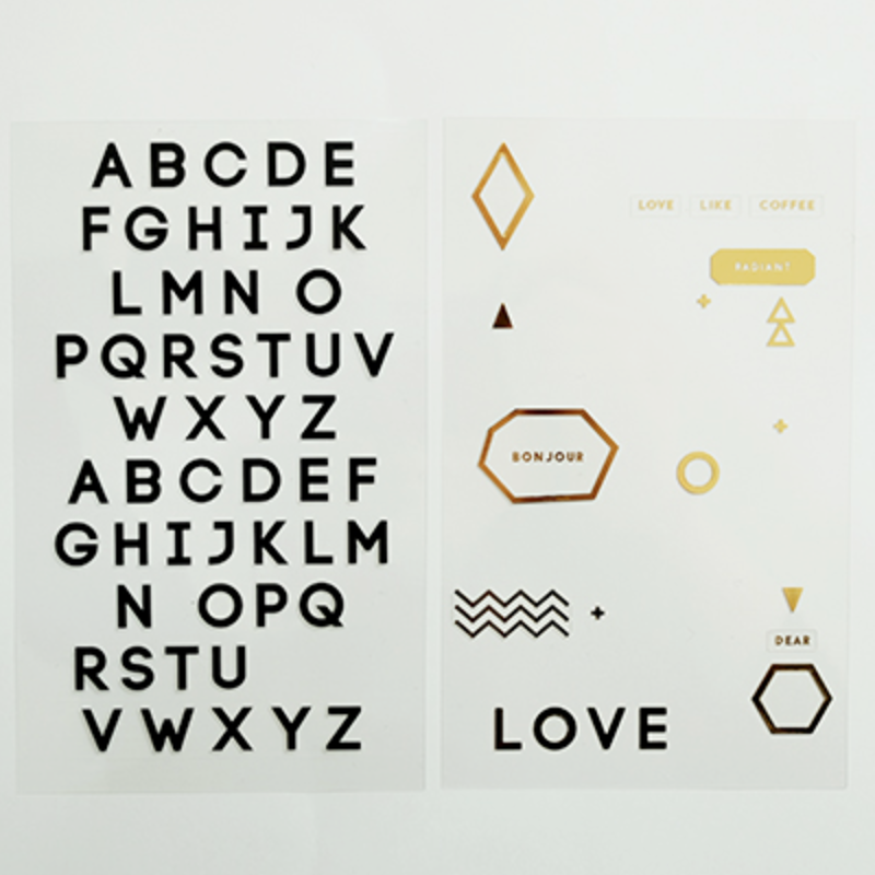 Suatelier Stickers - Alphabets &