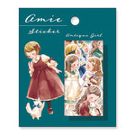 Amie Sticker Flakes - Antique girl