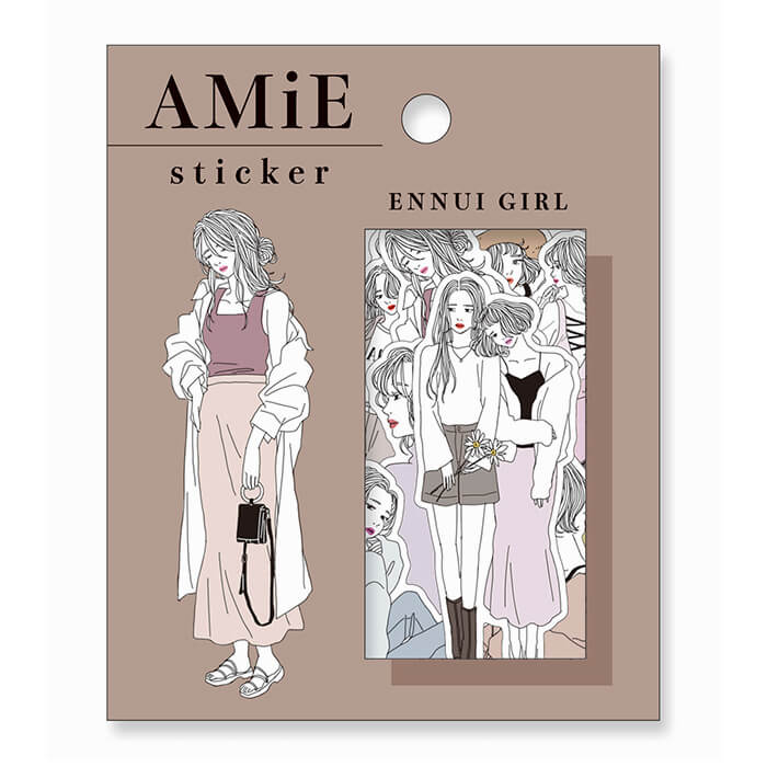 Amie Sticker Flakes - Ennui girl