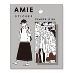 Amie Sticker Flakes - Simple girl