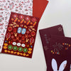 Year of Rabbit Lucky Sticker + Red Envelope Set