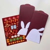 Year of Rabbit Lucky Sticker + Red Envelope Set