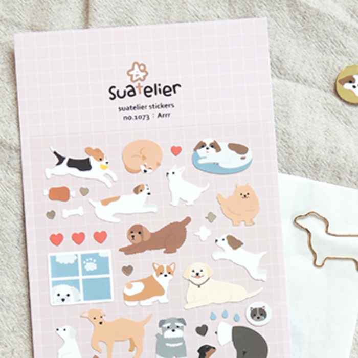 Suatelier Stickers - Arrr (Dog)