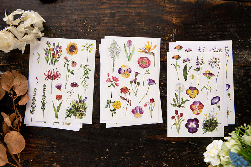 OURS Sticker Pack - Les Fleurs (Flowers)