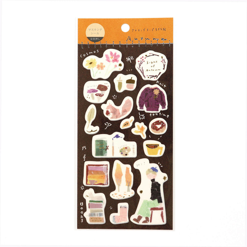 [My Favorite] Washi Sticker - Autumn