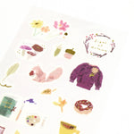 Miki Tamura [My Favorite] Washi Sticker - Autumn