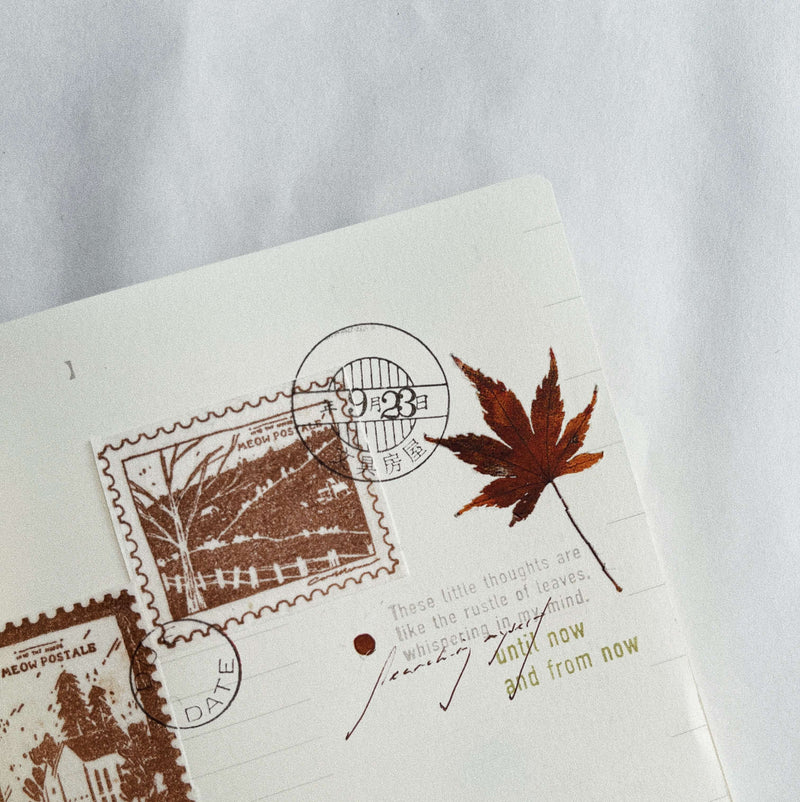 SOMe Phrase Rubber Stamp - Autumn Series (II)