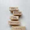 SOMe Phrase Rubber Stamp - Autumn Series (II)