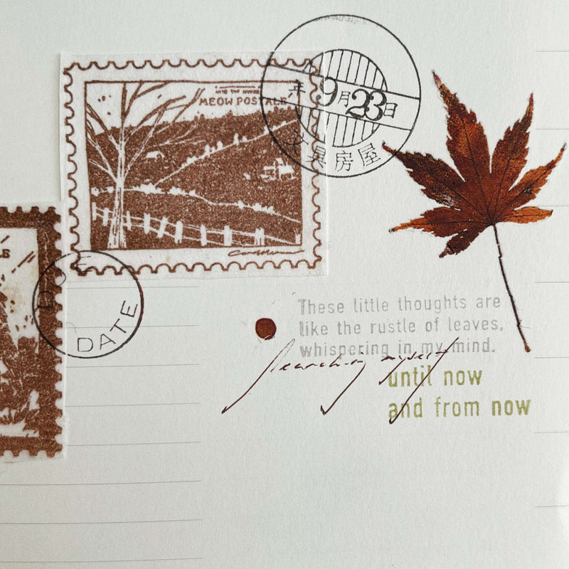 SOMe Phrase Rubber Stamp - Autumn Series (II)