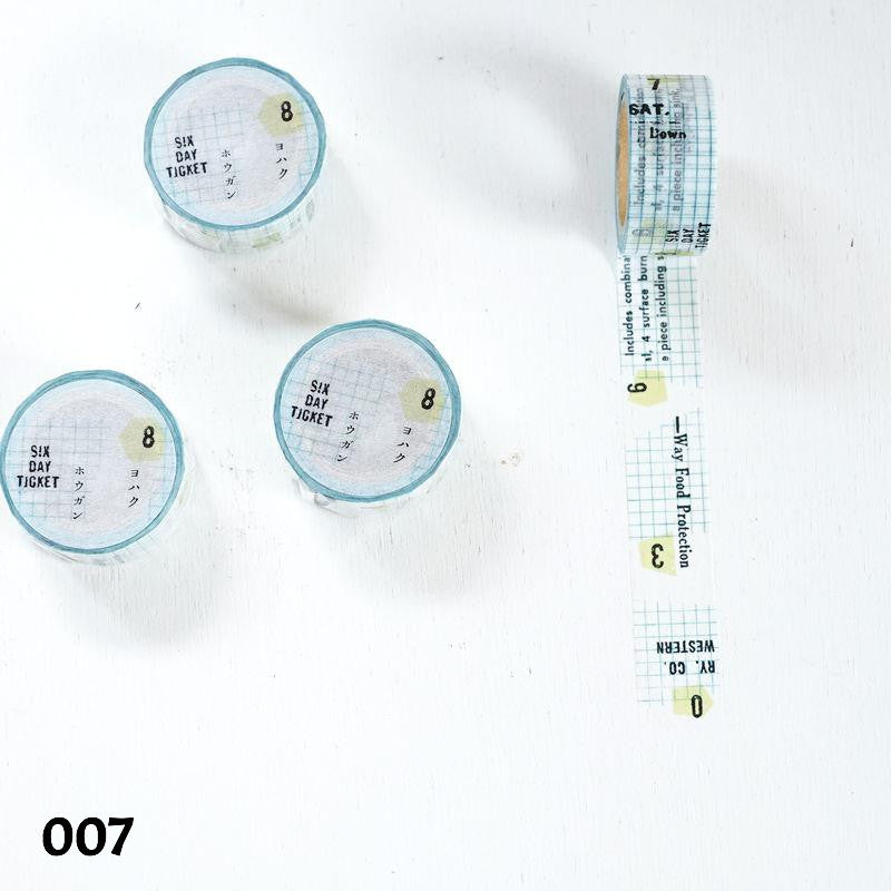 YOHAKU Original Washi Tapes Collection I