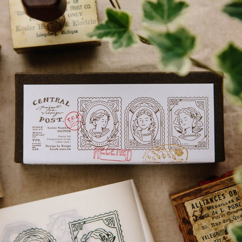 OURS Rubber Stamp Set - Beautiful Moment