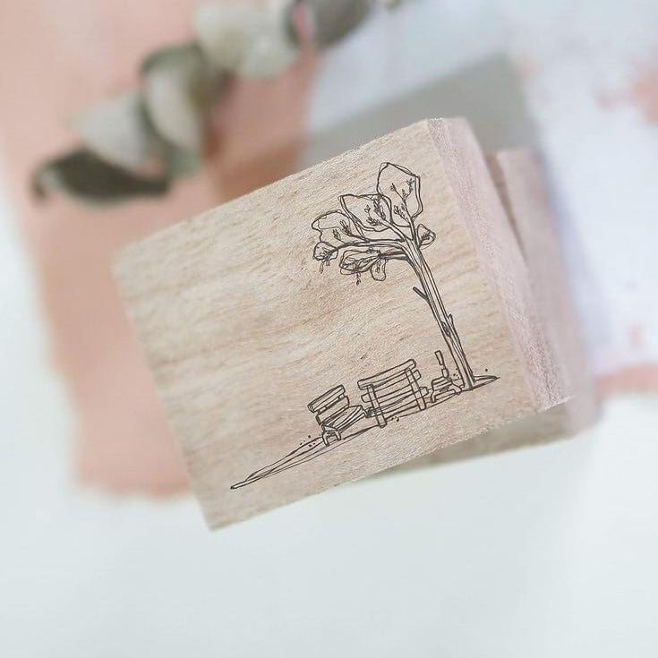 Black Milk Project Rubber Stamp - Bench