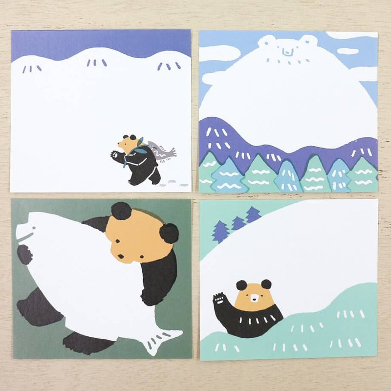 Masao Takahata Memo Block - Bear