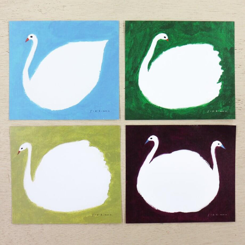 Subikiawa Memo Block - Swan