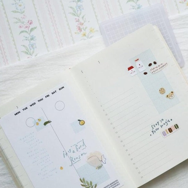 FStudio Washi Tape - Blue Gauze