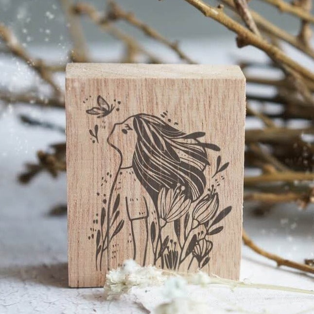 Black Milk Project Rubber Stamp - Butterfly