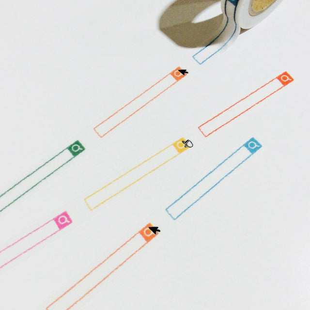 icco nico Search Bar Washi Tape