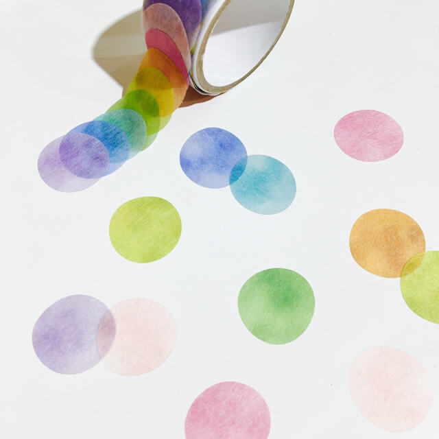 Colour Swatch Washi Sticker Rolls