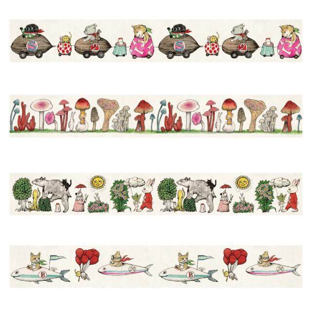 Yuko Higuchi x Holbein Washi Tape 2020 Collection