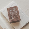 Silene Vulgaris Rubber Stamp