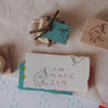 bighands Handmade Rubber Stamp - Head Tilt Animals