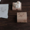 bighands handmade Rubber Stamp - What's on your chair?