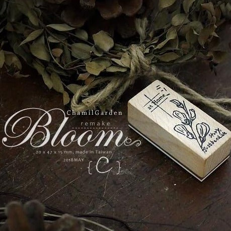 Chamil Garden Rubber Stamp Collection Vol.1- Bloom